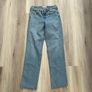Abercrombie & Fitch 90s straight midrise jeans size 8xl